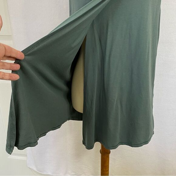 LULULEMON KNOT A PROBLEM TANK TOP TIE FRONT GRAPHITE GREEN - Picture 7 of 11